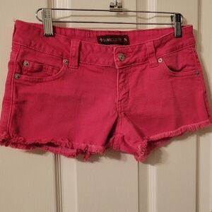 Love Culture Hot Pink Jean Shorts